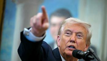 الرئيس الأمريكي دونالد ترامب