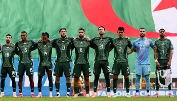 لاعبو منتخب الجزائر