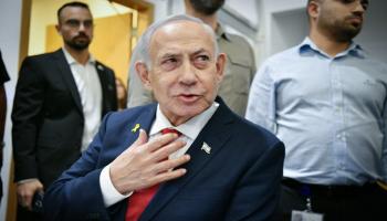 رئيس الوزراء الإسرائيلي بنيامين نتنياهو