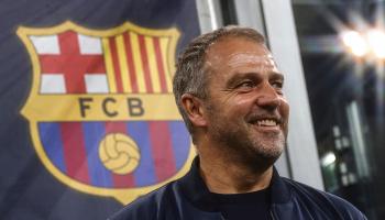 هانز فليك مدرب برشلونة