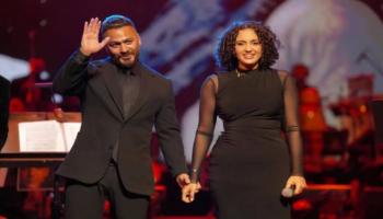 أول ظهور فني لماس محمد رحيم