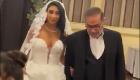 أثار جدلا واسعا في طهران.. تفاصيل فستان زفاف ابنة مستشار خامنئي