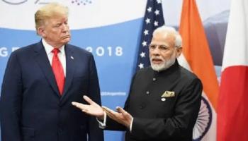 ناريندرا مودي ودونالد ترامب