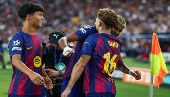 برشلونة يكتسح أولمبياكوس بسداسية