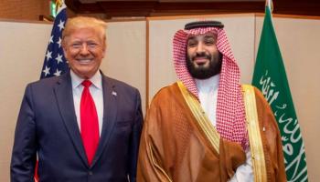 ترامب ومحمد بن سلمان 