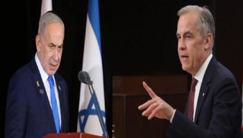 نتنياهو ومارك كارني