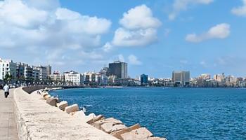 مدينة الإسكندرية في مصر - تعبيرية