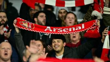 جماهير أرسنال ضد أتليتكو مدريد