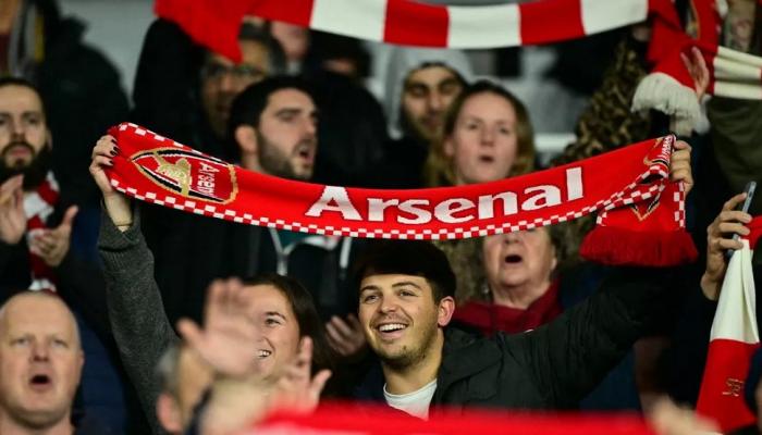 جماهير أرسنال ضد أتليتكو مدريد