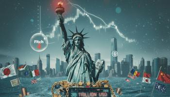 الديون الأمريكية - صورة تعبيرية مولدة بالذكاء الاصطناعي 