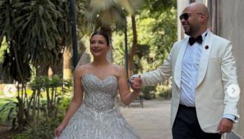 حاتم صلاح ونهلة راغب