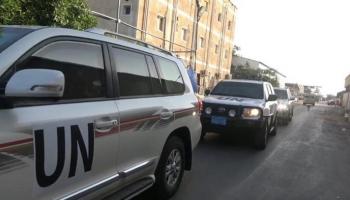 مركبات تابعة للأمم المتحدة بصنعاء- أرشيفية