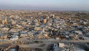 مبانِ دمرتها الغارات الإسرائيلية على غزة - أ ف ب