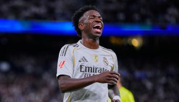 فينيسيوس جونيور نجم ريال مدريد ضد برشلونة