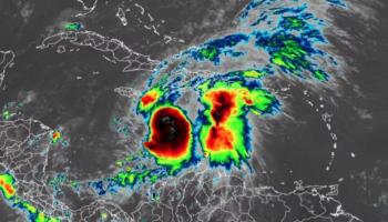 حركة إعصار "ميليسا"