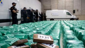إسبانيا تضبط كمية كوكايين ضخمة