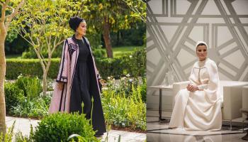 إطلالات الشيخة موزا 2025