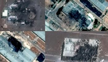 الأضرار التي لحقت بالمواقع النووية الإيرانية