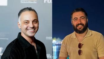 المصورين ماجد هلال وكيرلس صلاح