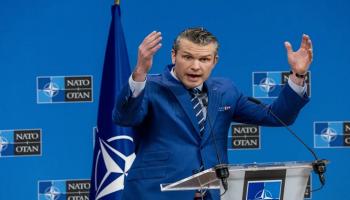 بيت هيغسيث في قمة الناتو (أرشيفية)