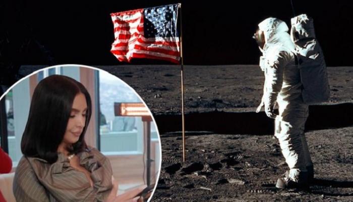 كيم كارداشيان تشكك في الهبوط على القمر