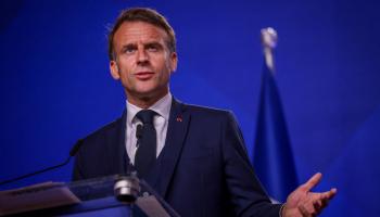 الرئيس الفرنسي إيمانويل ماكرون