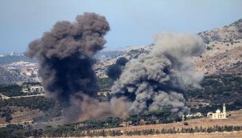 ضربة إسرائيلية سابقة على جنوب لبنان
