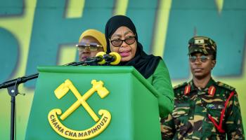 الرئيسة التنزانية سامية صولحو حسن