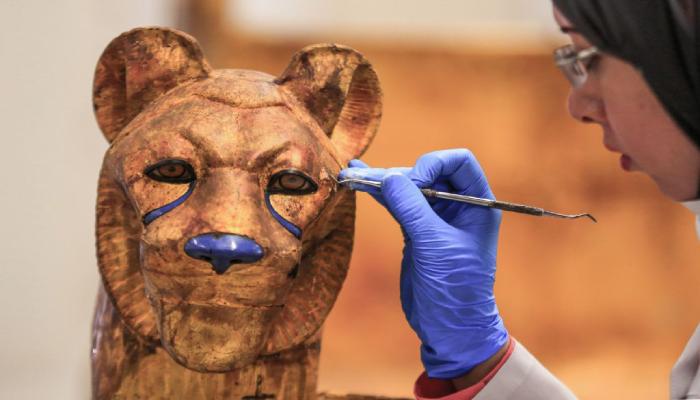 ألعاب فرعونية في المتحف المصري الكبير