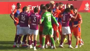 صورة من المباراة