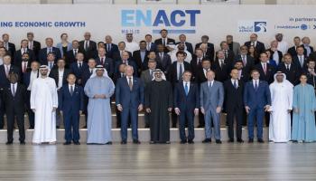 خالد بن محمد بن زايد في فعاليات مجلس ENACT - وام