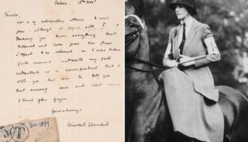 رسالة تشرشل لحبيبته
