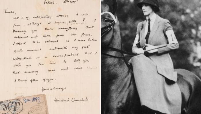 رسالة تشرشل لحبيبته