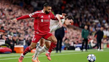 محمد صلاح ضد ريال مدريد