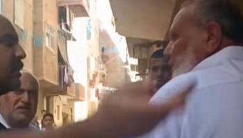 صفع مسن السويس