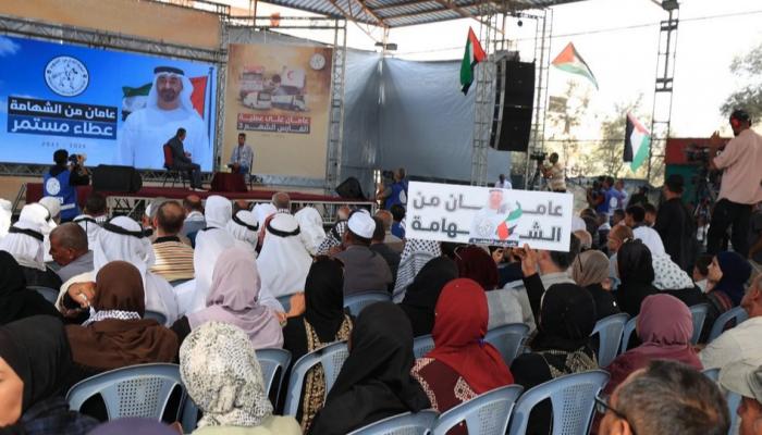 أهل غزة يحتفون بذكرى مرور عامين على إطلاق «الفارس الشهم 3»