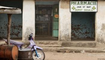 أحد شوارع ليري وسط مالي