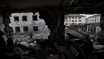 جندي أوكراني خلال اشتباكات في مدينة بوكروفسك