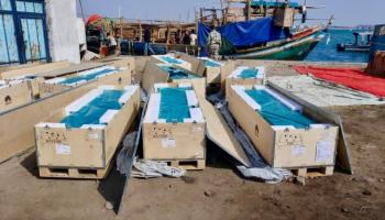 جانب من المعدات المضبوطة