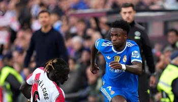 فينيسيوس في مباراة رايو فاليكانو وريال مدريد