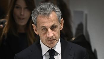 الرئيس السابق نيكولا ساركوزي