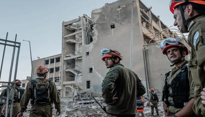 آثار الهجمات الإيرانية على إسرائيل