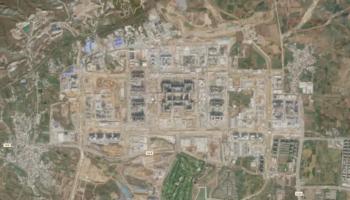 صور أقمار صناعية لعمليات البناء في مدينة يوم القيامة