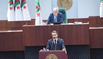 وزير المالية الجزائري عبد الكريم بوزرد، أمام المجلس الشعبي الوطني