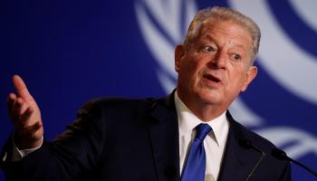 آل غور نائب الرئيس الأمريكي الأسبق - رويترز