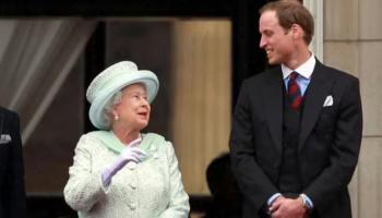 الملكة إليزابيث وويليام