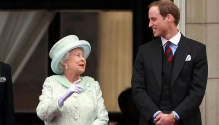 الملكة إليزابيث وويليام