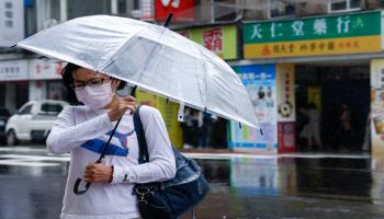 تايوان تحت تأثير إعصار فونج وونج