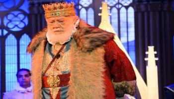 يحيى الفخراني في مسرحية "الملك لير"