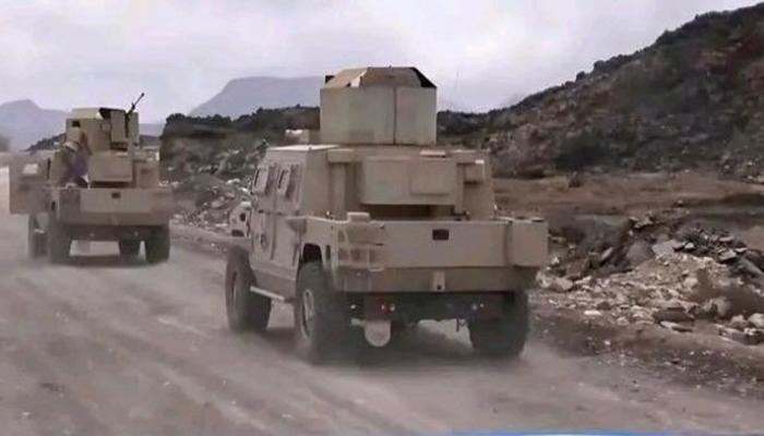 آليات للقوات الجنوبية في أبين - متداولة